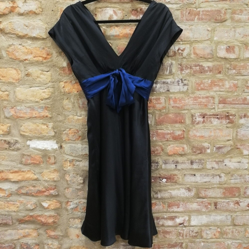 Laundry by Design black silk dress